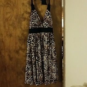 Candies leopard dress